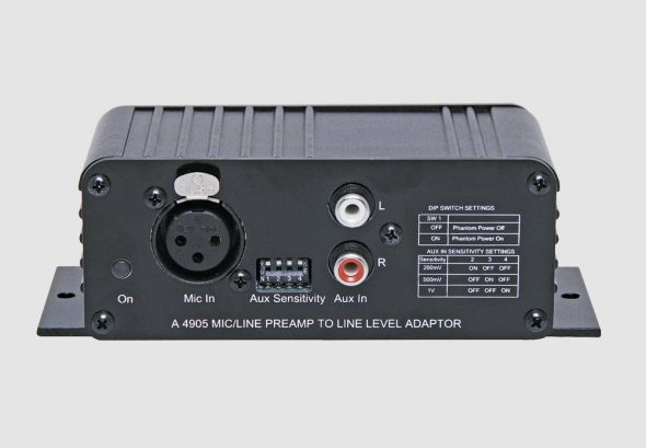 Mic/Line Pre-Amplifier to Line Level Out Converter - Redback Audio